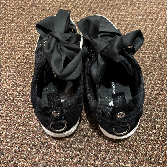 Velvet Platform Sneakers - Picture 4 of 4